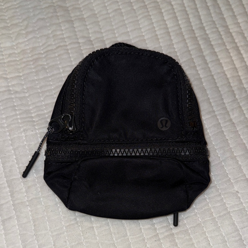 lululemon athletica Black Zip Pouch with Interior Tag